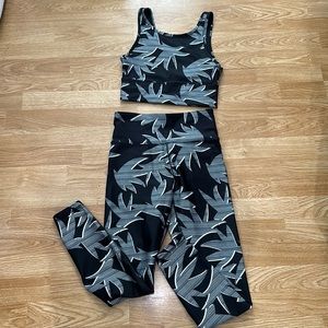 2 piece workout set! NBW! Size Small